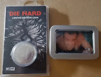 Die Hard Bruce Willis John McClane Vent Christmas Ornament Keepsake Box + COIN • $22.99