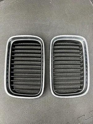 91-99 Bmw E36 3 Series M3 Front Kidney Grilles Grills Vents Covers Trims Oem • $50