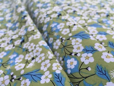 Liberty Of London Cotton 100% Tana Lawn 'Mitsi' (1.50m) Dress Fabric • £29.99