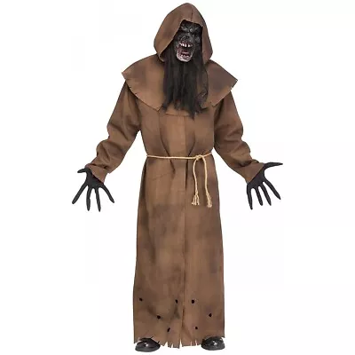 Catacomb Monk Costume Halloween Fancy Dress • $33.62