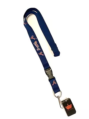 Atlanta Braves MLB Lanyard ID Badge Holder Breakaway Clip Keychain New • $10.31