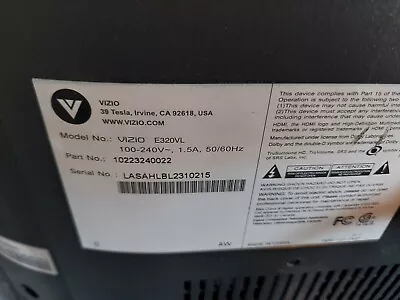 Vizio E320VL Repair Kit • $10