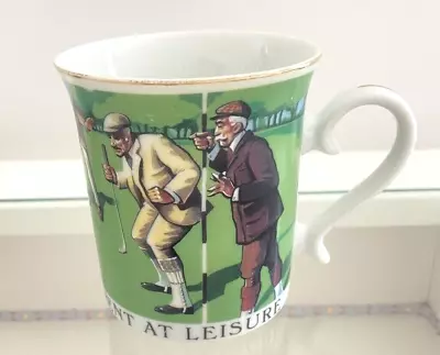 £4.50 • Buy Past Times Porcelain Golfing Golfers Mug Putt In Haste & Repent At Leisure