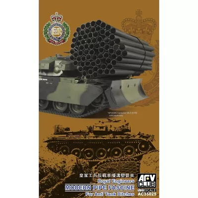 AFV Club 1/35 Royal Engineers Modern Pipe Fascine For Centurion Mk 5 AVRE - 3... • £12.78