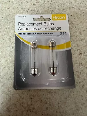 RV - Motorhome - Refrigerator Light Bulbs - 2 Pack - #211 - New In Package • $3.99