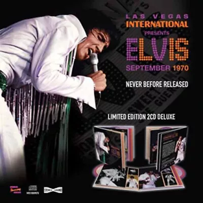 (CD;2-Disc Set) Elvis Presley - Las Vegas Intl. Presents Elvis 1970 [w/Booklet] • $53.12