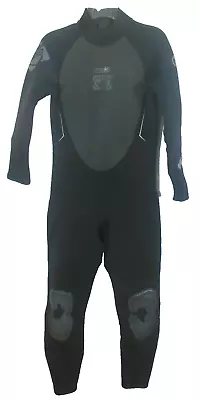 Body Glove Wetsuit Full M Black 3/2 Mm Men Long Sleeve & Legs Damaged Knees Used • $14.98