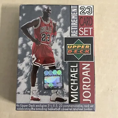 1999 Upper Deck Michael Jordan Retirement Basketball Factory Set • $79.99