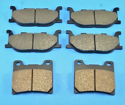 Front Rear Carbon Brake Pads Fit Yamaha XVS1100A V-Star 1100 Classic 1999-2009 • $14.39