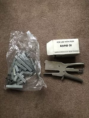 £35 • Buy Rapid 31 Stapler Made In Sweden + Many Staples!