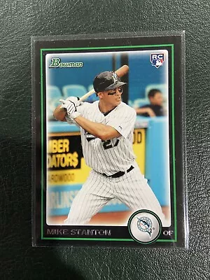 2010 Bowman Chrome Draft Picks Giancarlo Mike Stanton #BDP30 RC Rookie Marlins • $3.99