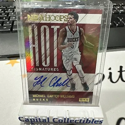 2015-16 NBA Hoops Hot Signatures Michael Carter-Williams RC Auto • $10