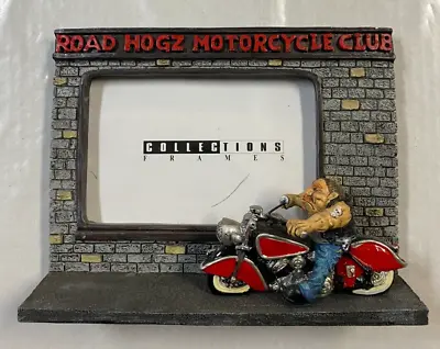 Road Hogz Motorcycle Club Red Motorbike Photo Frame 4  X 6       NEW • $5.13