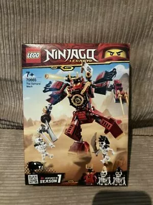 RETIRED Lego 70665 Ninjago Legacy The Samurai Mech Skeleton Nya New Sealed • $129.99