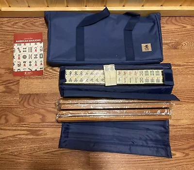 American Mahjong Set  Sapphire  With Blue Soft Case • $125