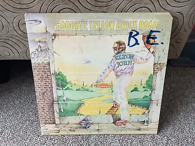 Elton John - Goodbye Yellow Brick Road Vinyl LP (2xLP Record Album Trifold) • $14.99