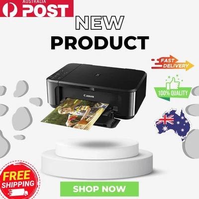 $88.95 • Buy Canon Pixma Home MG3660BK Inkjet Printer All In One Wireless Wifi Scanner Copier