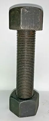 All Thread Rod B7 1-1/2 -8 Thread 8-1/4  Length (2) 1-1/2 -8 Heavy Hex Nut • $18