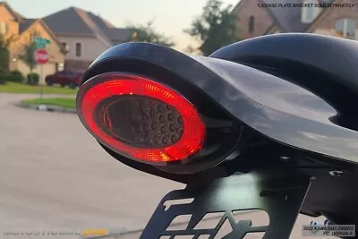 SEQUENTIAL INTEGRATED LED Tail Light SMOKE LENS For Kawasaki Z900RS 2018-2024 • $129.95