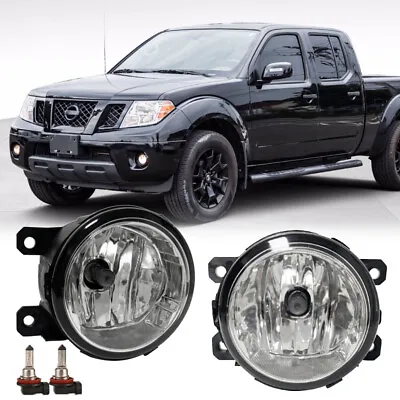 For 2005-2019 Nissan Frontier Factory Bumper Halogens Fog Lights Driving Lamps • $27.56