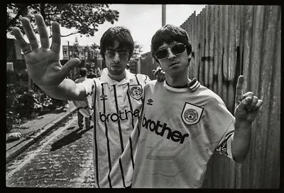 Oasis Liam Noel Gallagher Man City Poster Print  Wall Art Picture Size A3 • £5.95