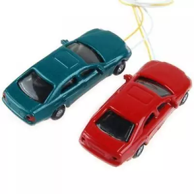 Pack Of 10 1/150 Scale Gauge N Painted Model Car For Building Train Layout Decor • £12.80