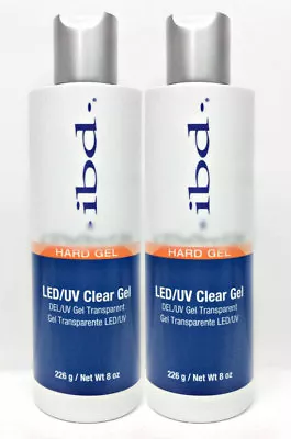 IBD LED/UV CLEAR Gel  8oz/226g *** # 65614 - PACK OF 2 • $78.99