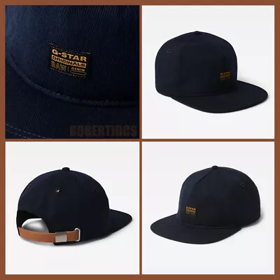 NWT Men's G-Star Raw Drego Cap | Dark Mazarine Blue | Adjustable Strapback | Hat • $67.50