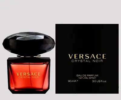 Crystal Noir By Versace 3.0 Oz 90 Ml Eau De Parfum Women's Spray • $59