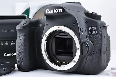 Mint Canon EOS 60D 18.0MP DSLR Camera Body Super Low 2460 Shot From Japan #DF03 • £247.99