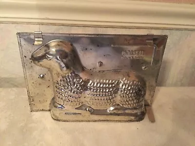 Vintage Made In Germany KAISER Tin Sheep/Lamb Cake Chocolate Mold Vintage Mold • $45