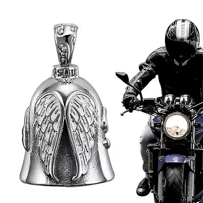 White Winged Motorcycle Bell Angel Guardian Biker Riding Bell • $9.56