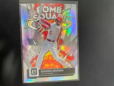 Shohei Ohtani 2022 Donruss Optic Bomb Squad Holo Prizm #3 Angels H10 • $3.79