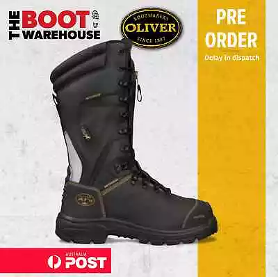 Oliver 65791 AT's Steel Toe Safety Mining Work Boots. Chemical Resistant  NEW  • $310.84