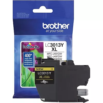 Brother Ink Cartridge MFC-J491 400 Page Yield YW LC3013Y • $18.76