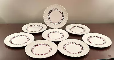 Regency Olde Chelsea By Myott Staffordshire England  M.7 SALAD PLATES  Set Of 8 • $35