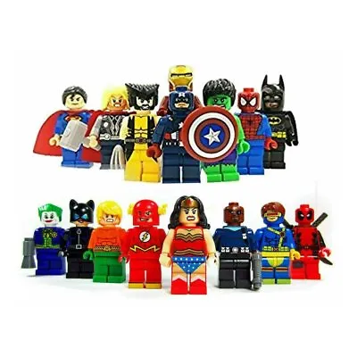 £16.99 • Buy 16Pcs Marvel Avengers Super Heroes Mini Figures Dc Set Fit Lego