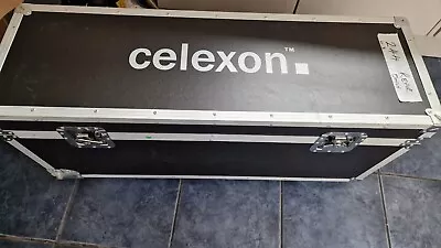 16:9 Celexon 110  Fast Fold Screen Mobile Expert Rear Projection In Flight Case • £100