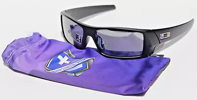 OAKLEY Gascan Sunglasses Infinite Hero Blue Black/Black Iridium NEW NO BOX • $84.99