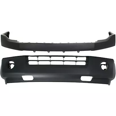 New Bumper Covers Fascias Set Of 2 Front Upper FO1000631 FO1014104 Pair • $200.59