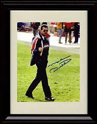 8x10 Framed Mike Ditka Chicago Bears Autograph Promo Print - Flipping The Bird • $14.99