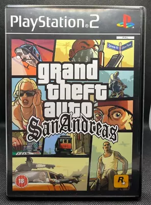 Grand Theft Auto San Andreas For Playstation 2 - VGC & COMPLETE • $14.95