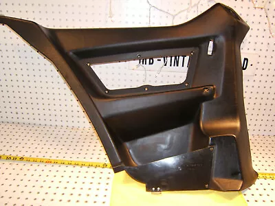 Mercedes 1982-1991 C126 Coupe SEC REAR Seat LEFT Driver US BLACK 1 Panel Only • $499