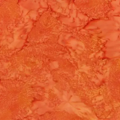 $4.63 • Buy Batik Quilting Fabric - Orange Yam #570 - Hoffman Watercolours 100% Cotton 
