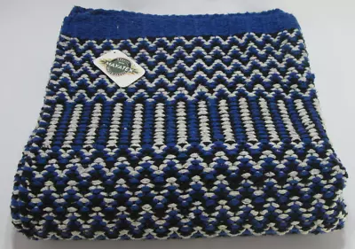 Mayatex - E001427 - Ramrod Acrylic Saddle Blanket - 32 X64  -Double Weave - Blue • $49.99