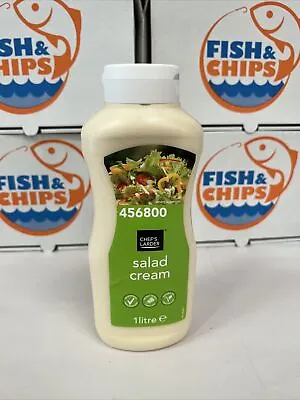 £8.39 • Buy Chef's Larder Salad Cream 1L Cafe Restaurant Takeaway Catering Fish Chips 456800
