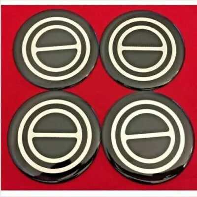 4pcs.1980-1996 FORD F150 BRONCO VAN Center Caps BLACK EMBLEM STICKER BADGE LOGO • $15.75