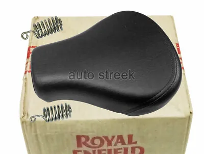 Genuine Royal Enfield Front Rider Solo Seat With Spring Classic 500cc #591066/F • $68.90