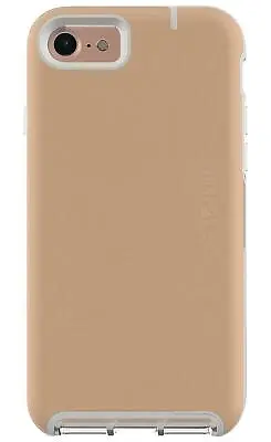 Tech21 Evo IPhone 7 8 & SE (2nd & 3rd Gen) Leather Case + Card Slot - Tan Brown • £4.99