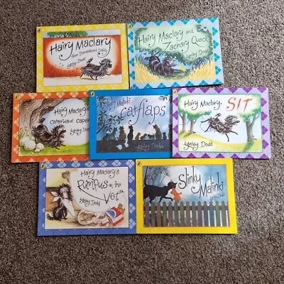 7 X Puffin -- Hairy Maclary And Slinky Malinki Book Bundle By Lynley Dodd  • £7.99